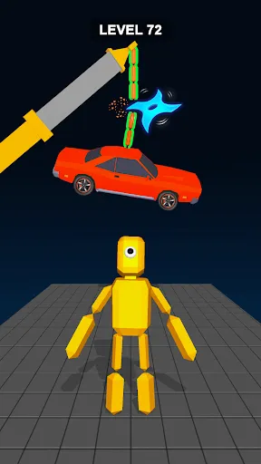 Скриншот 1 — Ninja Shuriken: Throw & Slice