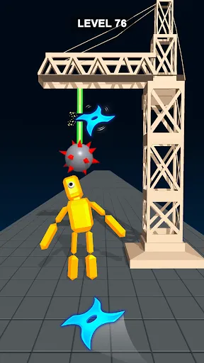 Скриншот 4 — Ninja Shuriken: Throw & Slice