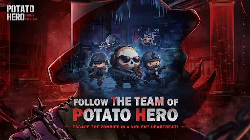 Скриншот 1 — Potato Hero: Zombie Survival
