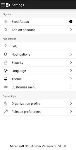 Скриншот 7 — Microsoft 365 Admin