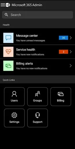 Скриншот 8 — Microsoft 365 Admin