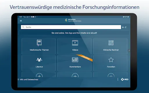 Скриншот 6 — MSD Manual für Fachkräfte