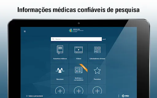 Скриншот 6 — Manual MSD para Profissionais