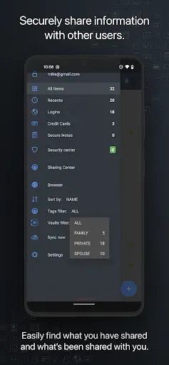 Скриншот 6 — mSecure - Password Manager