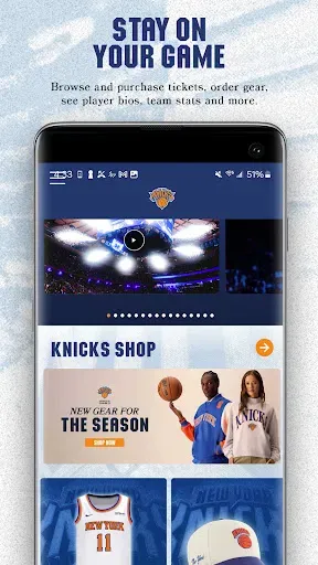 Скриншот 3 — Official New York Knicks App