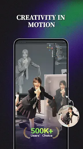Скриншот 1 — PhotoMagic - AI Video Editor