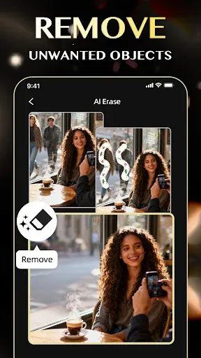 Скриншот 2 — PhotoMagic - AI Video Editor
