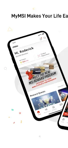 Скриншот 1 — MyMSI membership