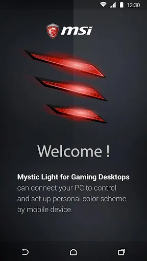 Скриншот 1 — MSI Mystic Light for Desktop