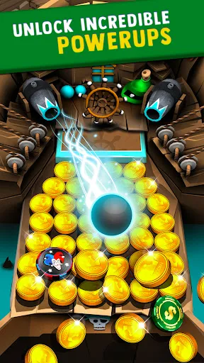 Скриншот 1 — Pirates Gold Coin Party Dozer