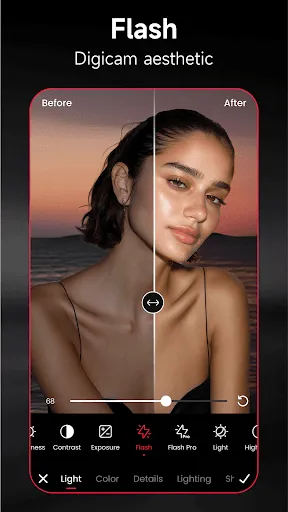 Скриншот 2 — Meitu- AI Photo & Video Editor