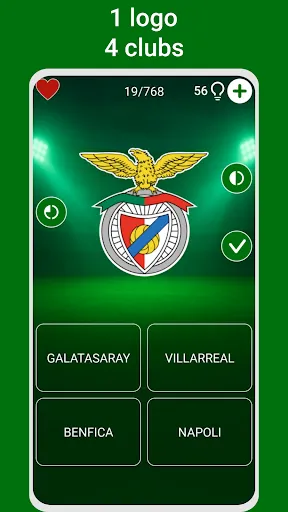 Скриншот 3 — Football Clubs Logo Quiz Game