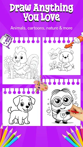 Скриншот 3 — Научиться рисовать:Draw Simpli