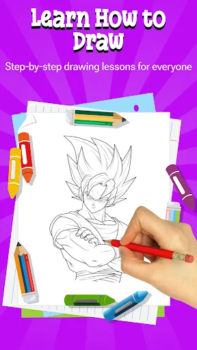 Скриншот 7 — Научиться рисовать:Draw Simpli