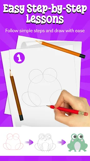 Скриншот 8 — Научиться рисовать:Draw Simpli