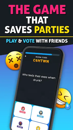 Скриншот 1 — Most Likely To 18+ Party Game