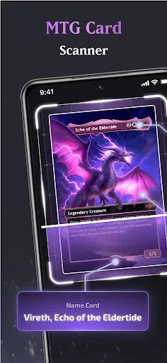 Скриншот 1 — MTG Scanner Card Identifier