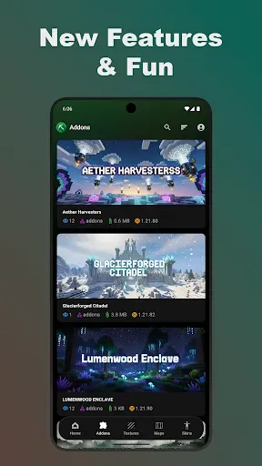 Скриншот 4 — Hub for Minecraft & Skin Maker
