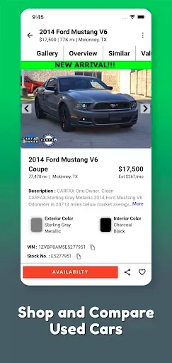 Скриншот 4 — VIN Check Report for Used Cars