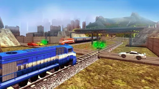 Скриншот 2 — Train Racing Games 3D 2 Player