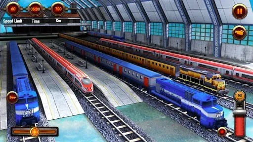 Скриншот 5 — Train Racing Games 3D 2 Player