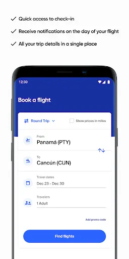 Скриншот 2 — Copa Airlines