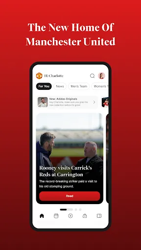 Скриншот 1 — Manchester United Official App