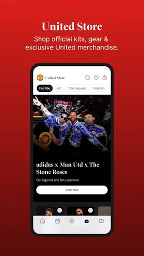 Скриншот 3 — Manchester United Official App