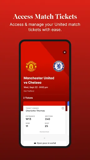 Скриншот 4 — Manchester United Official App