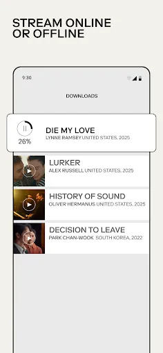Скриншот 5 — MUBI: Curated Cinema