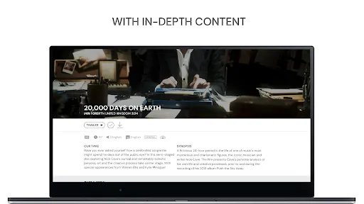 Скриншот 8 — MUBI: Curated Cinema