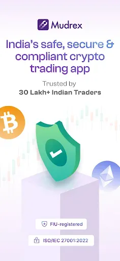 Скриншот 1 — Mudrex : Bitcoin & Crypto App