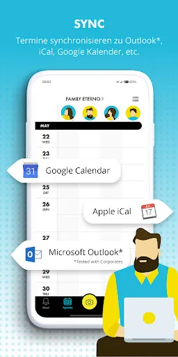 Скриншот 4 — SHUBiDU Dein Familienkalender