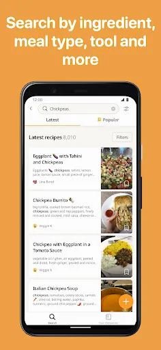 Скриншот 2 — Cookpad: Find & Share Recipes