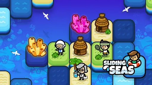 Скриншот 8 — Sliding Seas: игра «3 в ряд»