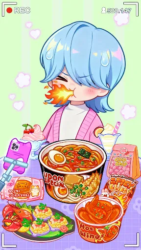 Скриншот 6 — Mukbang ASMR: Idol Livestream