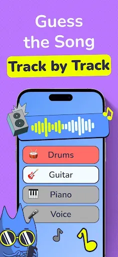 Скриншот 1 — Bandiz - Daily Music Game