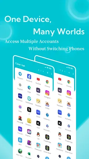 Скриншот 4 — Clone Hub-Parallel Dual App