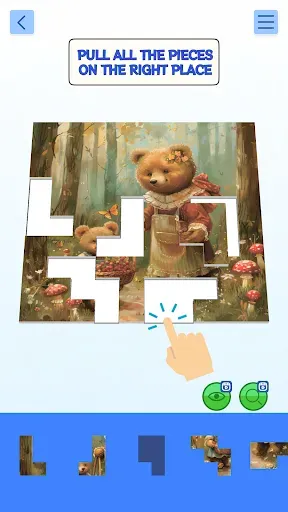 Скриншот 4 — Piece of Art Puzzle Jigsaw HD