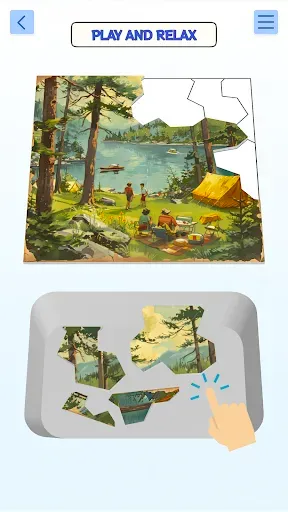 Скриншот 8 — Piece of Art Puzzle Jigsaw HD