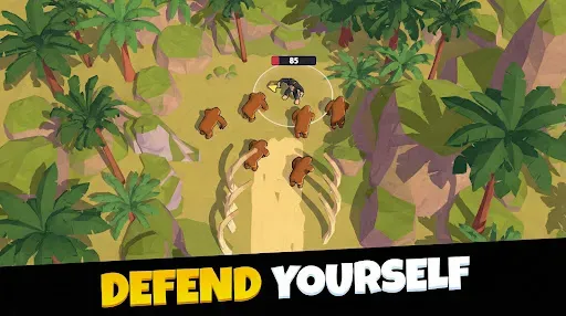 Скриншот 1 — Idle Human Evolution Merge RPG