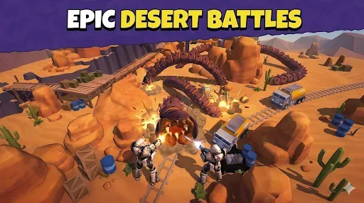 Скриншот 7 — Desert Worm Idle RPG