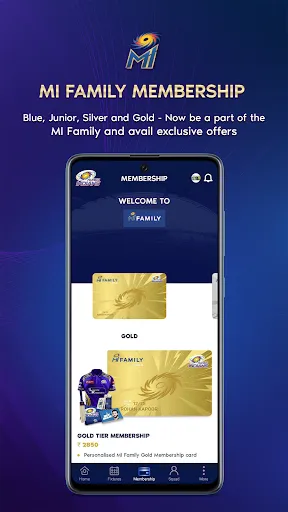 Скриншот 3 — Mumbai Indians Official App