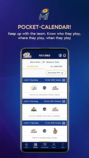 Скриншот 4 — Mumbai Indians Official App