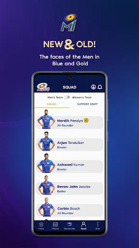 Скриншот 5 — Mumbai Indians Official App