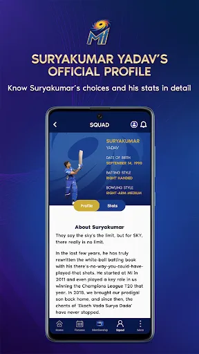 Скриншот 6 — Mumbai Indians Official App