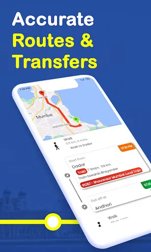 Скриншот 3 — Mumbai Local Train Maps