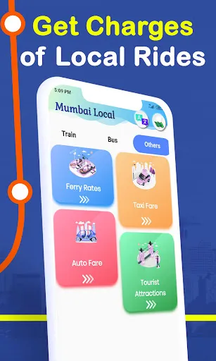 Скриншот 5 — Mumbai Local Train Maps