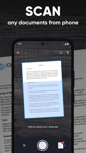 Скриншот 1 — Сканер: PDF сканирование
