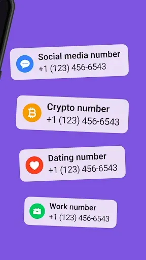 Скриншот 3 — Second Phone Number App: eSIM